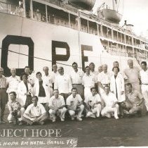 Rotation ? Dr Harold Royaltey far right and Dr Martin Kohn middle